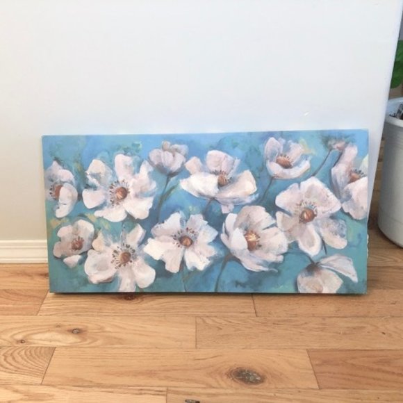 Painting Frame Flowers Canvas Home Decoration - Picture 1 of 3